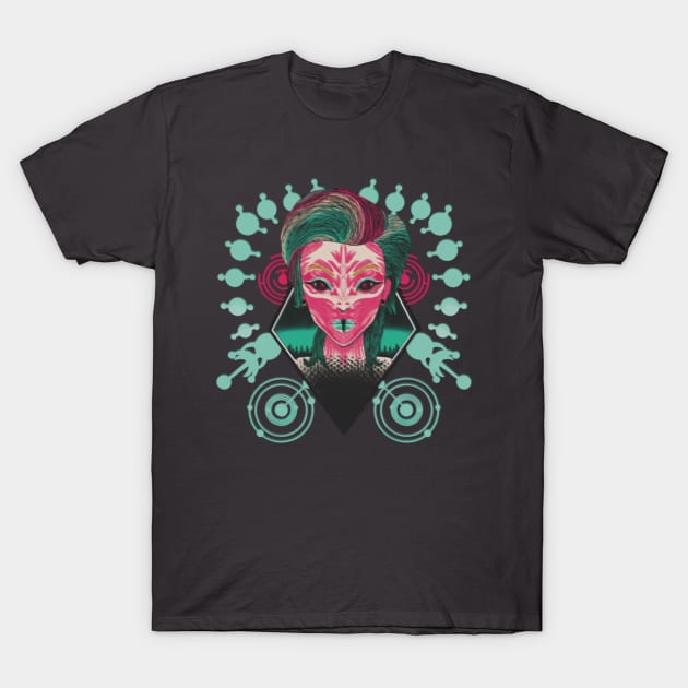 Out of this world T-Shirt by Courteney Valentine